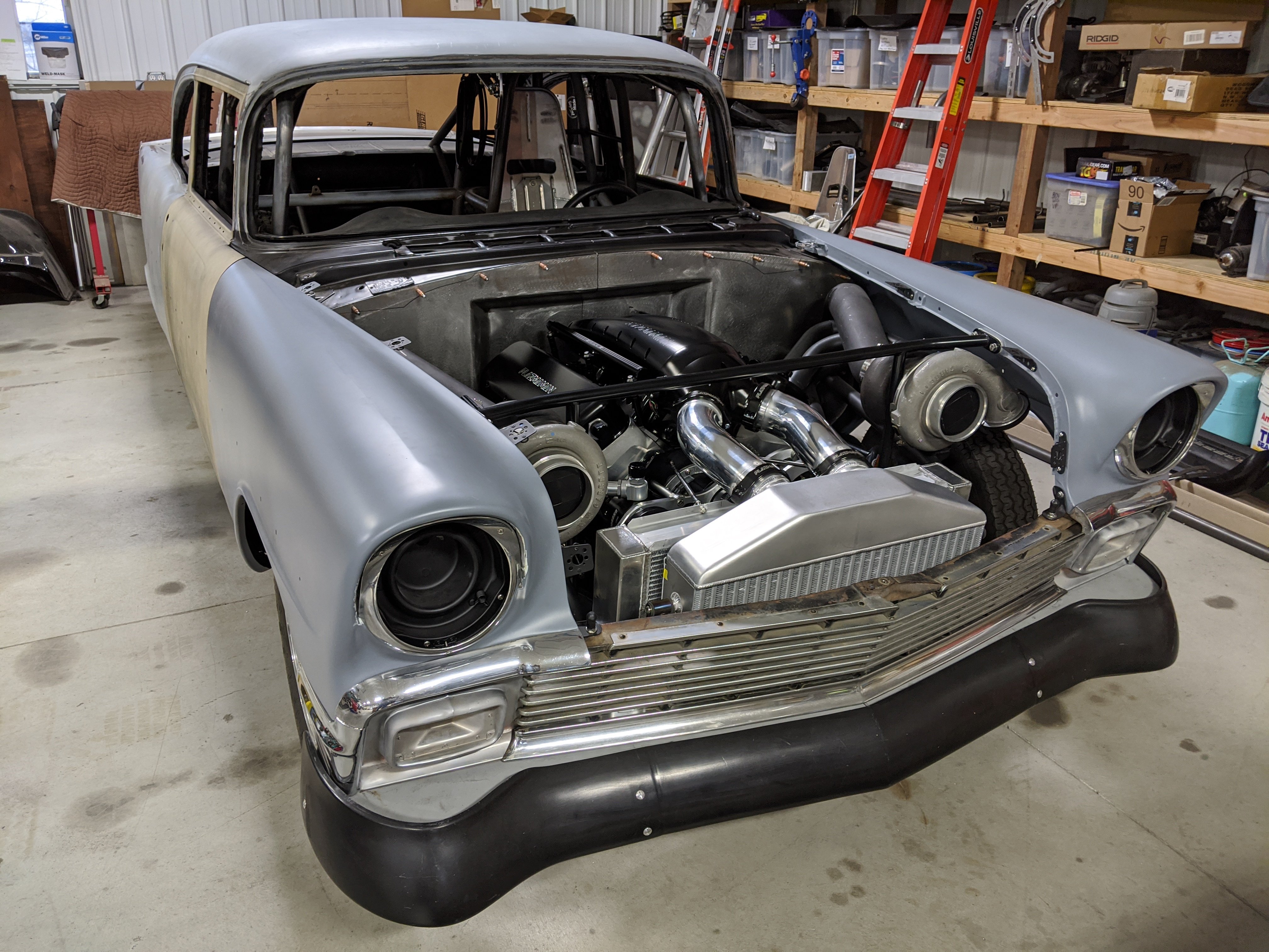 Michael S 1956 Chevrolet Two Ten Series Holley My Garage