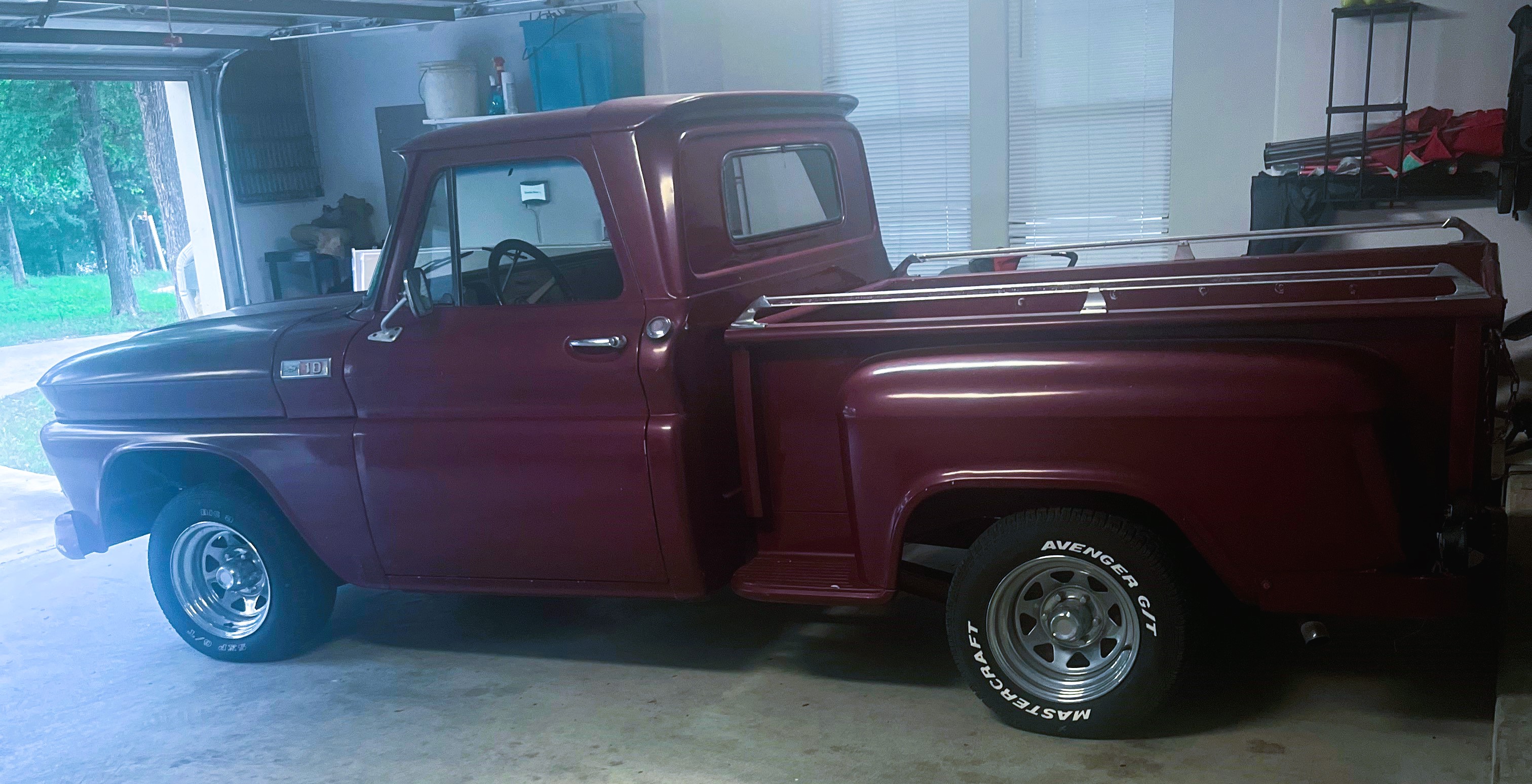 Derrick S 1966 Chevrolet C10 Pickup Holley My Garage