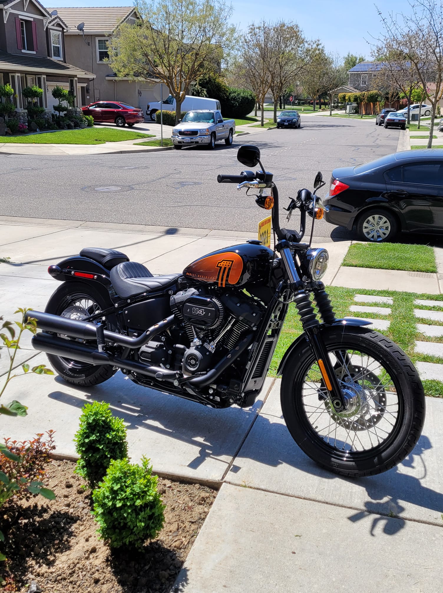 Kenneth's 2021 Harley Davidson Street Bob 114 - Holley My Garage