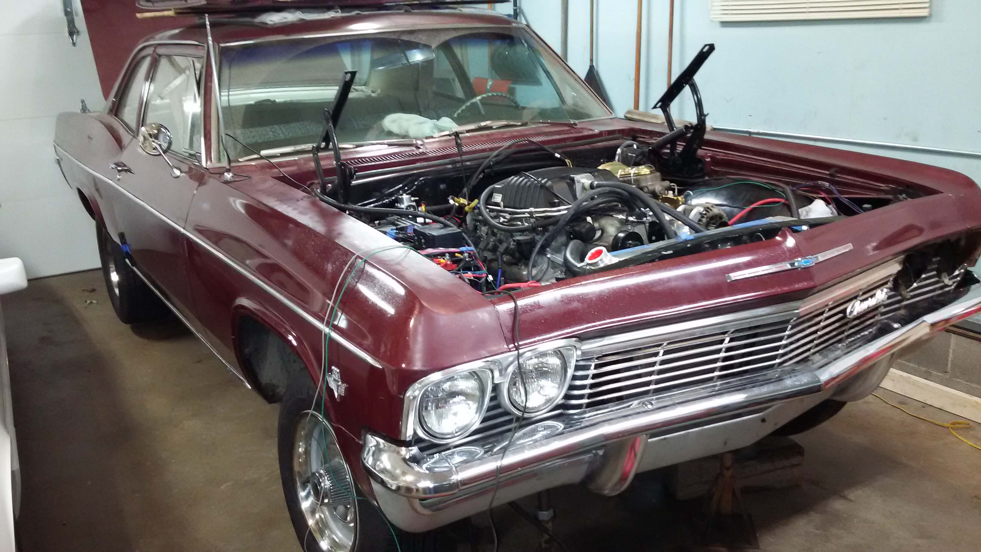 Steve's 1965 Chevrolet Bel Air - Holley My Garage