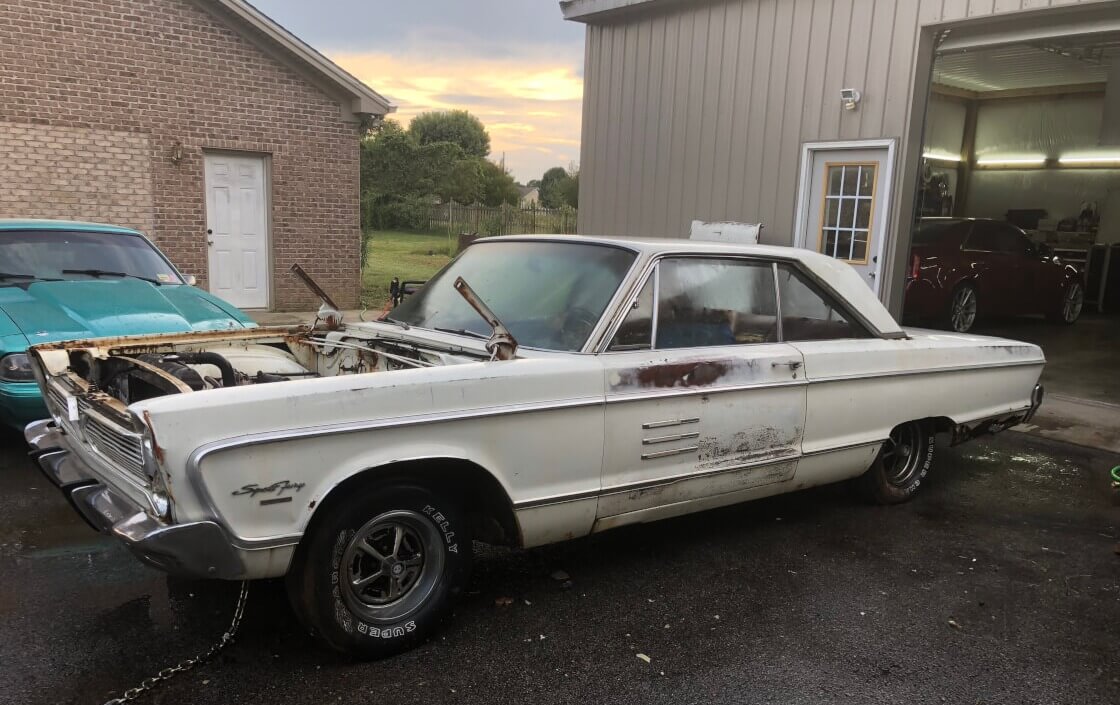 Project White Lightning S 1966 Plymouth Fury Iii Holley My