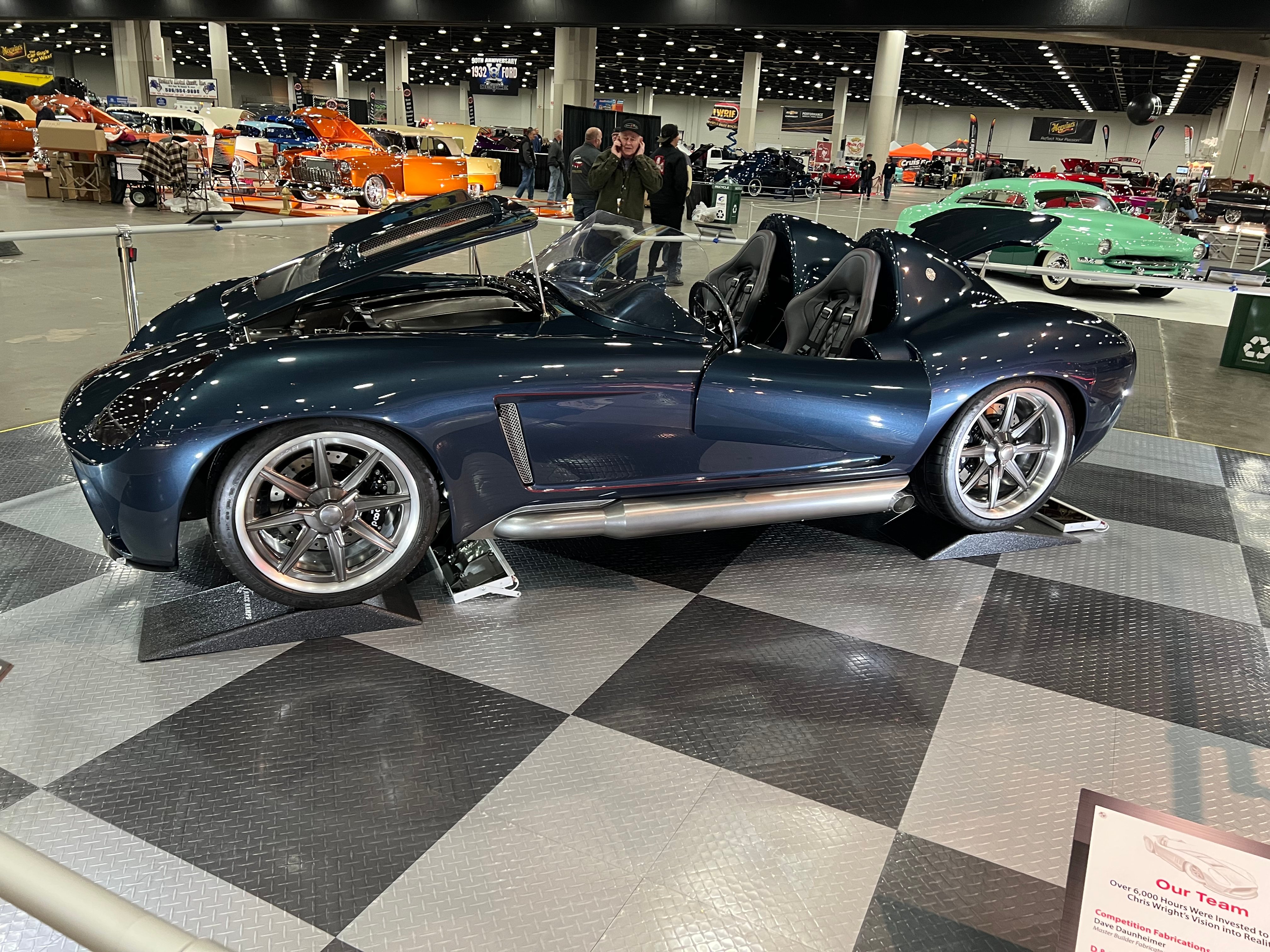 Christopher's 2021 Devin Z Detroit Autorama Holley My Garage