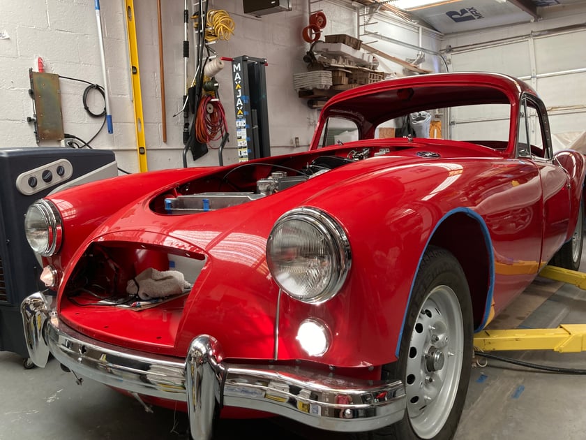 Danny's 1958 MG MGA Holley My Garage
