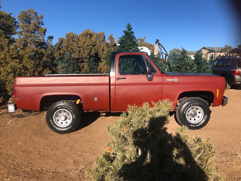 Chris's 1977 Chevrolet K10 - Holley My Garage