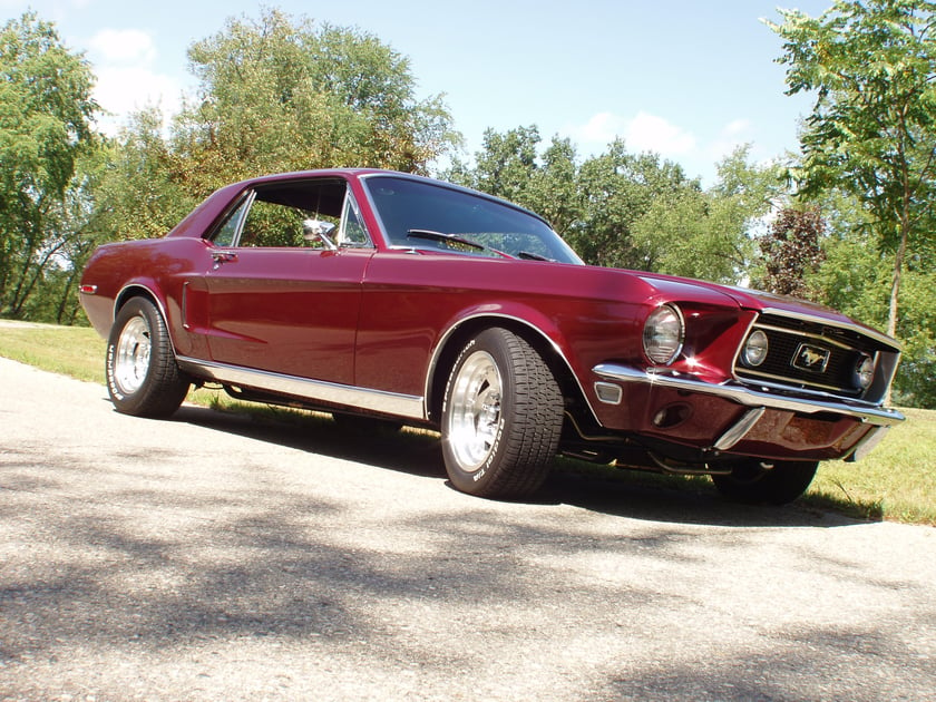 Chris's 1968 Ford Mustang - Holley My Garage