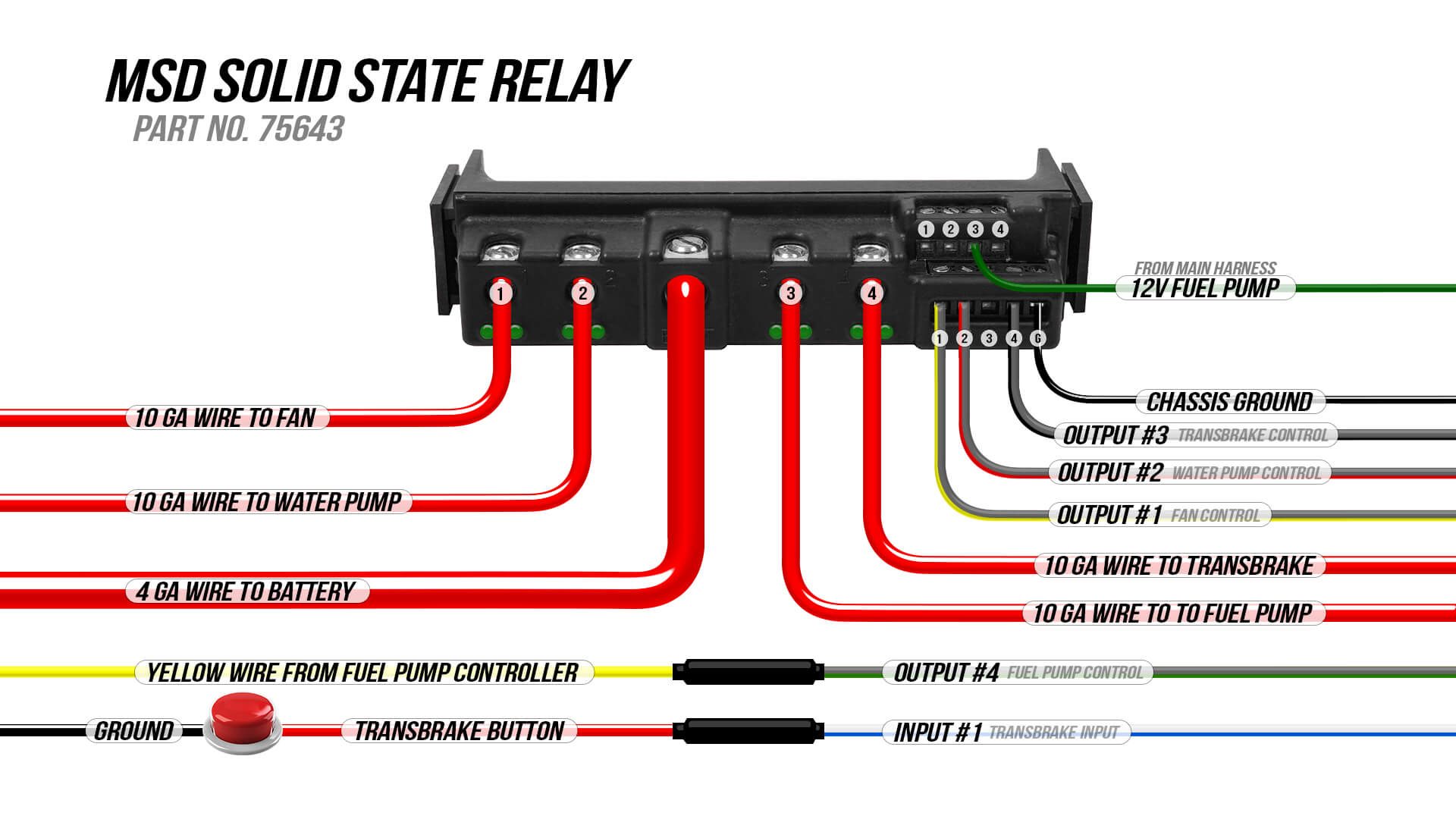 Wiring Diagram Msd Solid State Relay 1985 Ford Mustang Holley My Garage