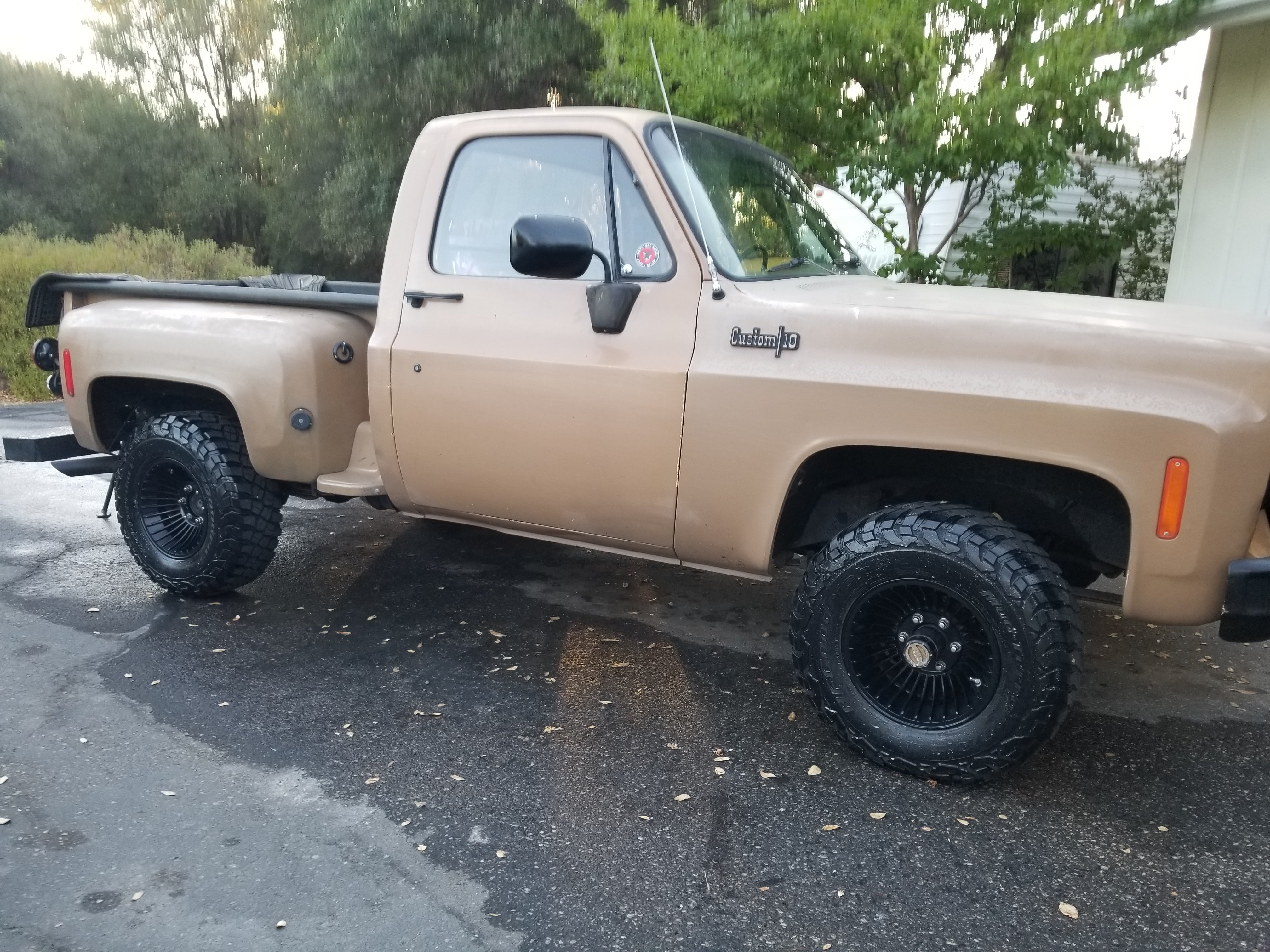 Bruce's 1973 Chevrolet K10 Pickup - Holley My Garage