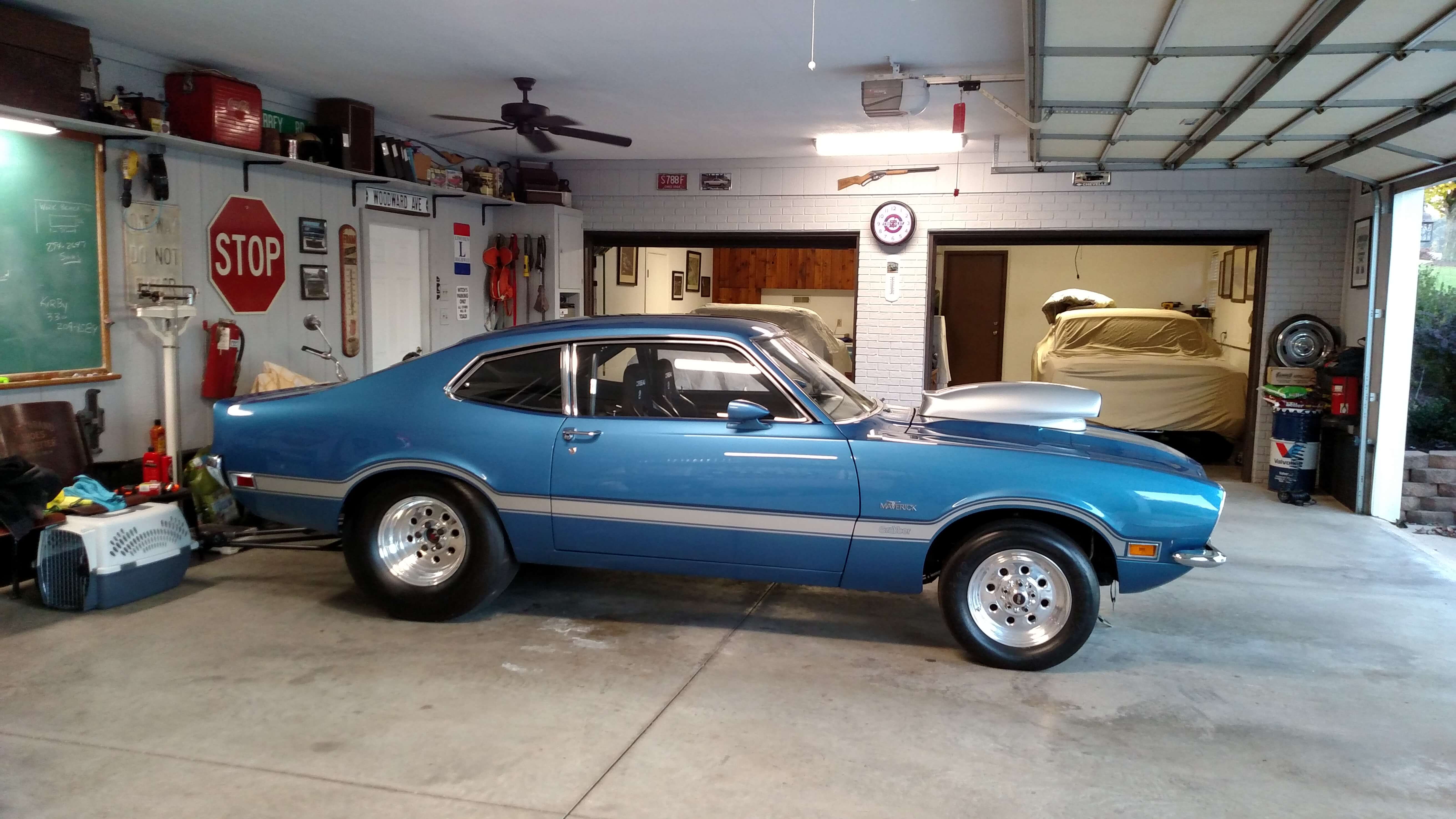 Gary's 1971 Ford Maverick - Holley My Garage