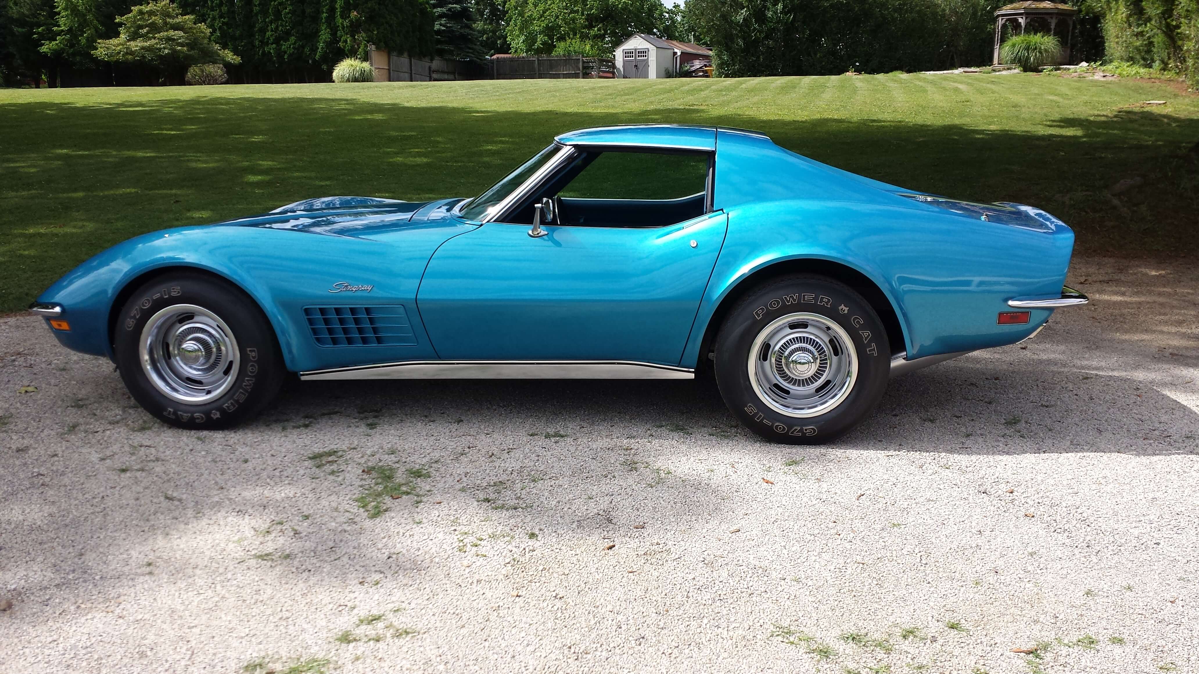 Fran's 1971 Chevrolet Corvette - Holley My Garage