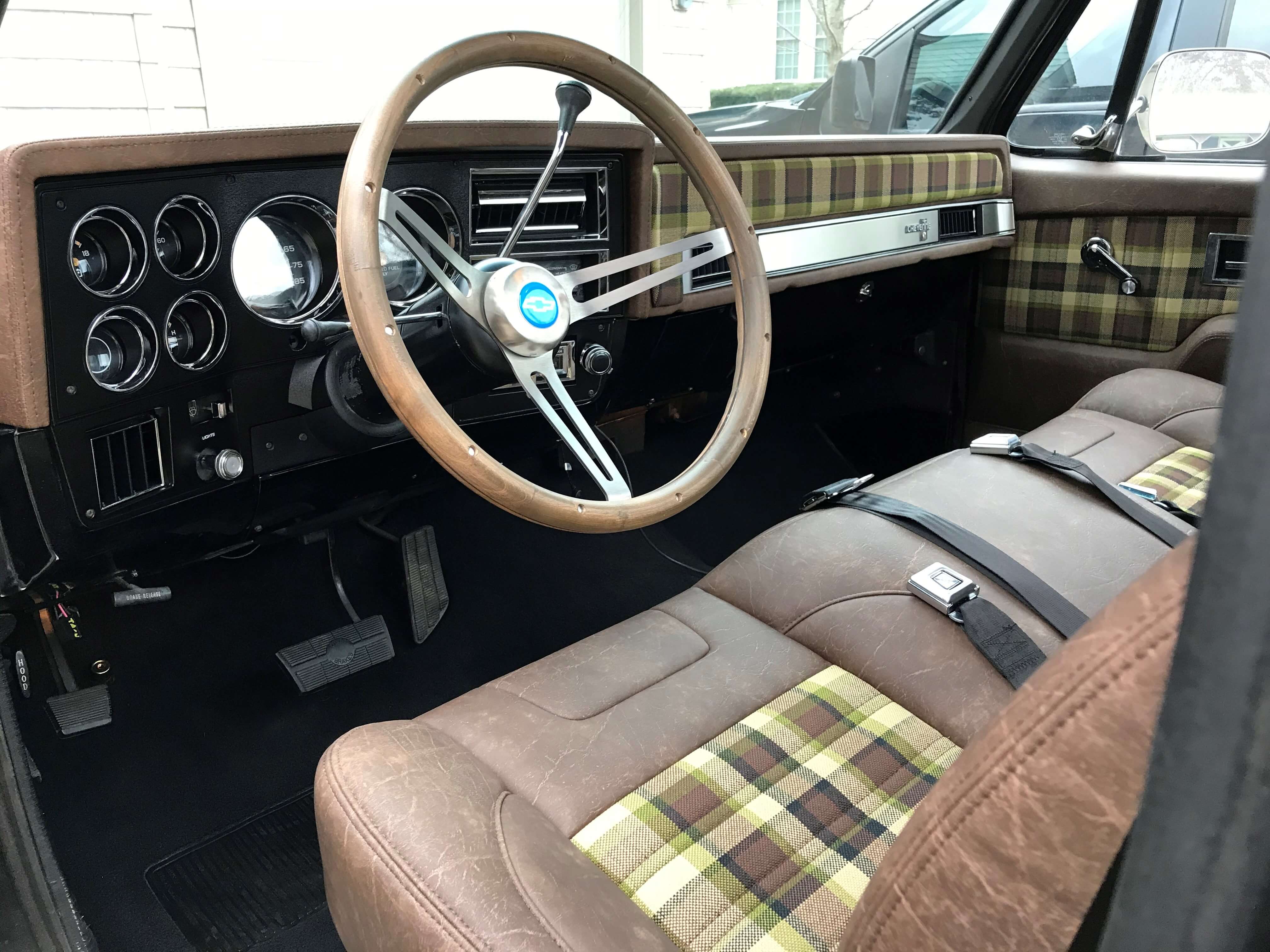 1977 Chevy C10 Interior